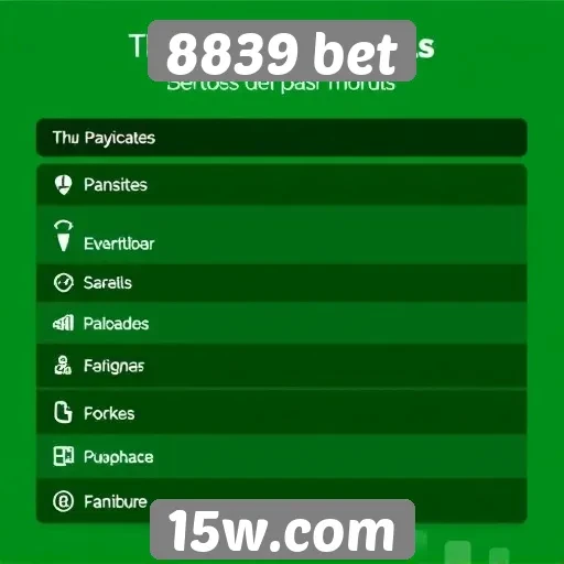 Métodos de pagamento disponíveis no 8839 bet